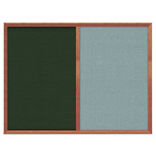 Slim Style Indoor Enclosed Corkboard, 12